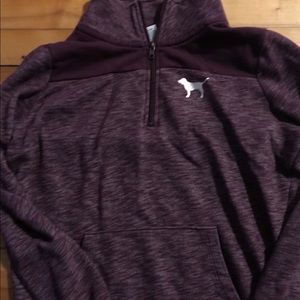 PINK small quarter zip